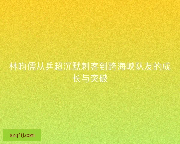 林昀儒从乒超沉默刺客到跨海峡队友的成长与突破